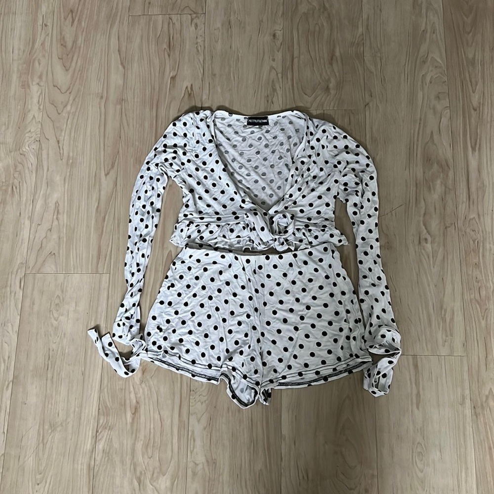 Polka Dot Short Set